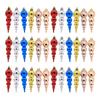 2025 New 6pcs Multiple-Color Christmas Decoration Christmas Tree Pendant Ornaments Props For Christmas Decor Gifts