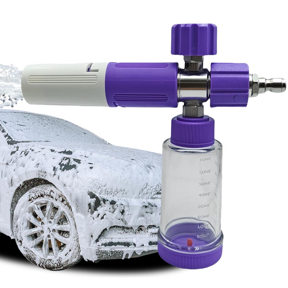 35ml/100ml Pressure Washer Gun Adjustable Car Wash Foam Sprayer Foam Spray Pot for Cleaning Cars SUVs