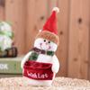 Accessories Christmas Tree Christmas Pendant Snowman Dolls Stuffed Toy Christmas Decoration