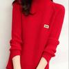 Women Half Turtleneck Sweaters Long Sleeve Lightweight Cashmere Knit Pullover Top Women Winter  Thermal Sweaters