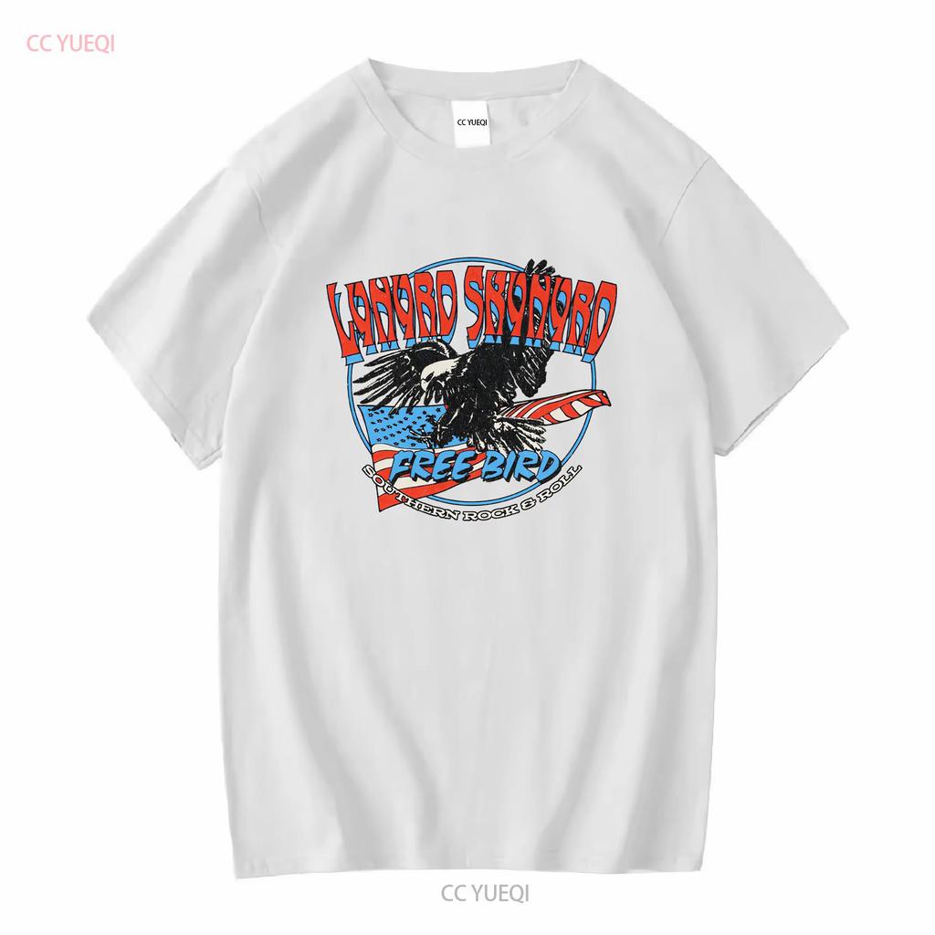 Lynyrds Cool Skynyrded T Shirt Men 100 Cotton Amazing Round Neck long or short sleeves vintage Washed Casual fashion Breathable