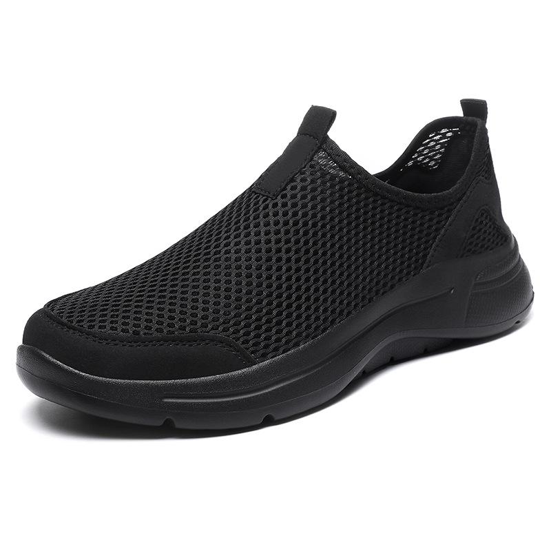 48 large size new summer mesh shoes summer light sports fashion running shoes through holes mesh breathable men