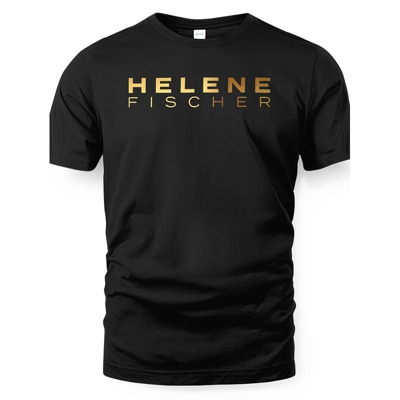 Helene Fischer Therapie T-Shirt | Vintage Kawaii Funny Men'S T-Shirt, Casual Crew Neck, Slight Stretch, Regular Fit, Print Pattern, Perfect for All