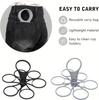 2PC Folding Cup Holder 6-layers Rotatable Portable Reusable Pocket sized Tea Wine Water Beverage Stand Six Cup Coffee Cup Holder