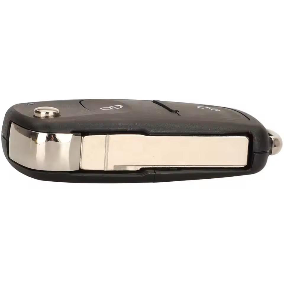 4/5 Buttons Car Key Case Shell For Vw/Volkswagen Sharan Caddy Eos Golf Jetta Beetle Polo Up Tiguan Touran Folding