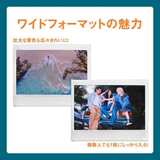 Fujifilm Instax Link Wide Smartphone Printer in Ash White LINK WIDE A Perfect for Christmas or New Gifts "Cheki" (INS WHITE) - Year's