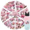 50Pcs/Set Sakura Trees PET Stickers Waterproof DIY Fashion Doodle Decals Stickers