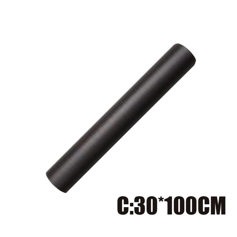 1Pc 30CM*100CM New PVC Self-adhesive Sticker Wood Grain Textured Vinyl Wrap Decal DIY Car Styling Film Car Interior Accessories