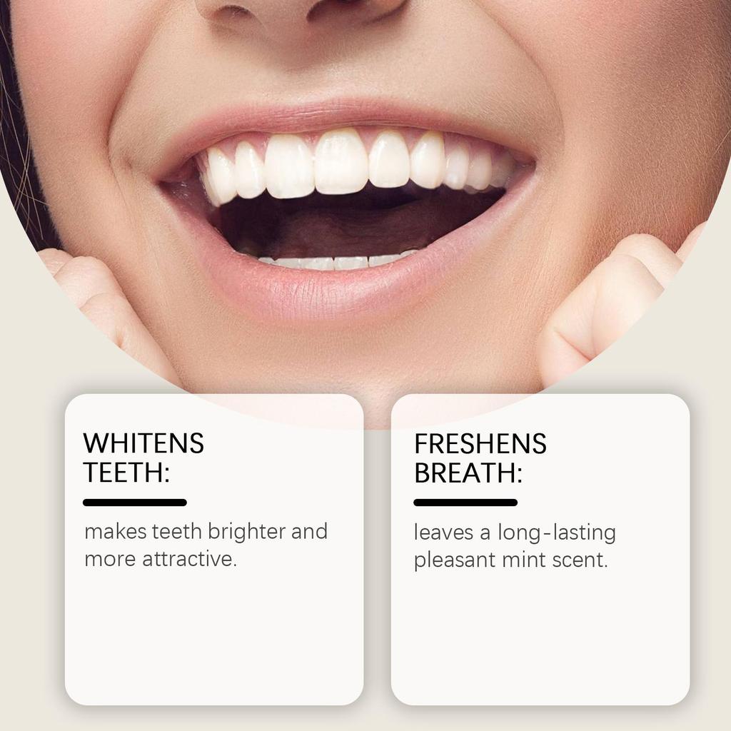 Teeth Refresh Toothpaste Whitening Freshen Breath Intensive Stain Removal Pain Sensitive Brightening Tooth Oral Care Toothpaste