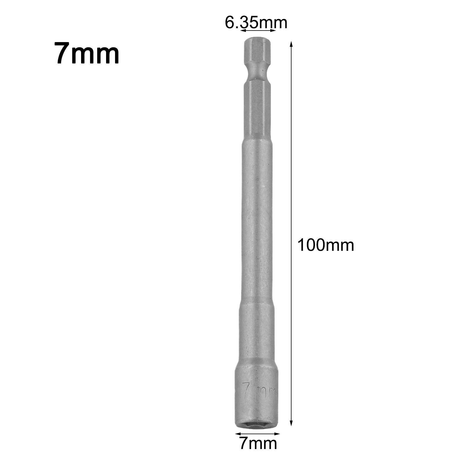 Hexagon Socket Wrench 6mm-19mm Chrome Vanadium Steel 7mm