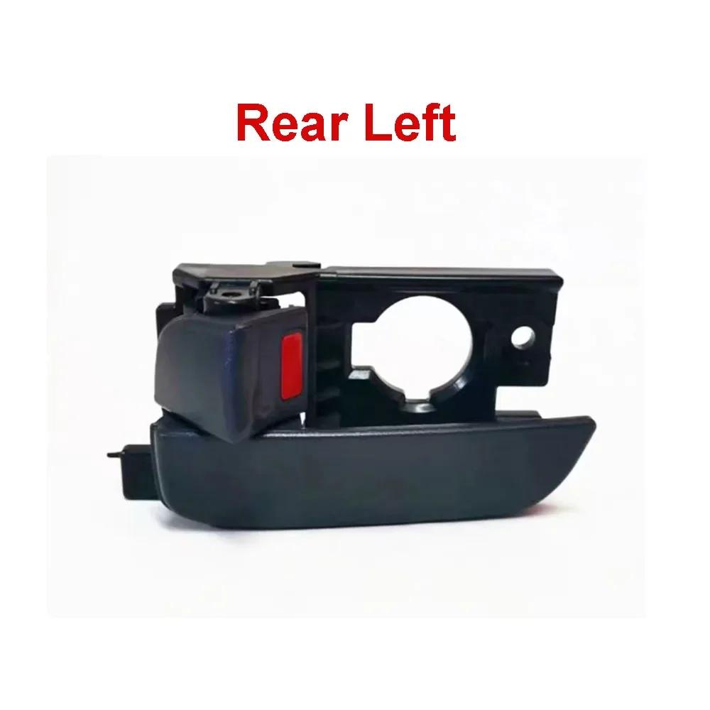For Hyundai Accent 2006 2007 2008 2009 2010 2011 Interior Door Handle Inner Door Ppen Handles Black Front/Rear Interior