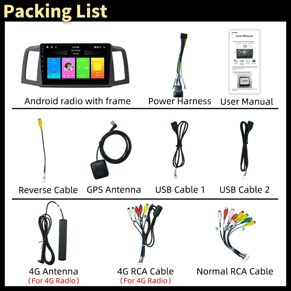 2 Din Android Multimedia pentru JEEP Grand Cherokee WK 2004-2007 Auto Radio Stereo Carplay Auto GPS Navigare Unitate Principală Autoradio