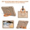 Magic Ring Rotation Holder Shockproof EVA Tablet Case For Samsung Galaxy Tab A11+ / A9+, With Adjustable Removable Shoulder Strap Protective Cover