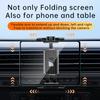 Supporto universale per bocchetta d'aria dell'auto, Stand compatibile con tablet da 7" - 12,9" iPad, Telefono con schermo pieghevole/pannello dritto da 4" - 7"
