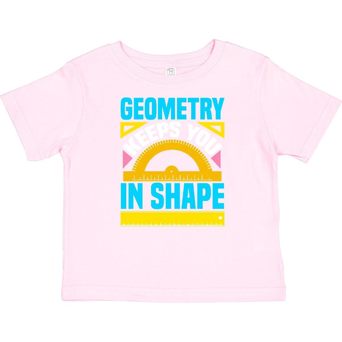 Inktastic Geometry Math Geek Funny School Toddler T-Shirt Nerd Pi Day Back To 160