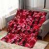 Flower Soft Warm Plush Blanket Dorm Sofa Living Room Pet b-b-betseyS-S Luxury Hogar Bed Gift J-J-JohnsonS-S Fashion Home Flannel