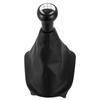 5-Gang Schalthebelknauf Schalthebel Stange Gamasche Stiefel PU Abdeckung für Peugeot 206 207 307 CC Citroen C3/C5/Xsara Autozubehör