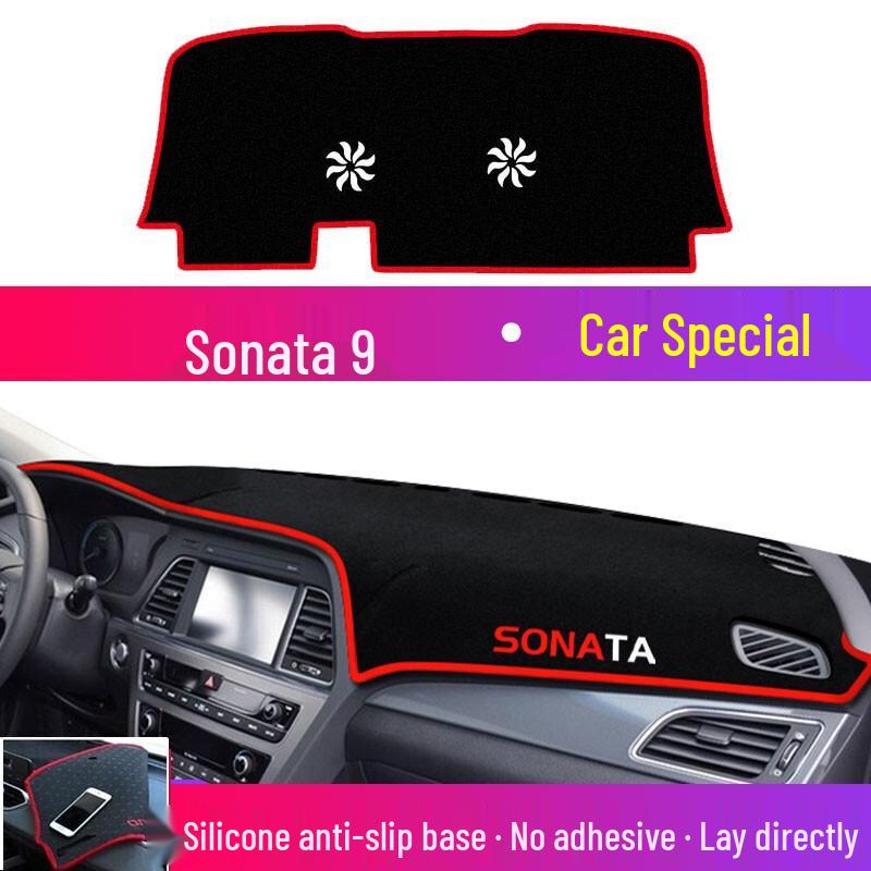 TapisPare-Soleil Anti-Reflets pour Tableau de Bord Hyundai Sonata & Yue Dong