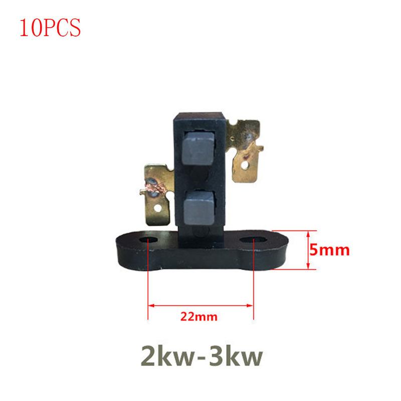 10PCS Gasoline Generator Carbon Brush Holder 168/170F 188/190F for GX160 2-3KW and GX390 5-8KW Engine Generator Spare Accessory