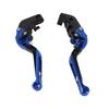 1 Pair Motorcycle Clutch Brake Lever Aluminum Alloy Folding Handlebar Master Cylinder Lever Replacement for Aprilia