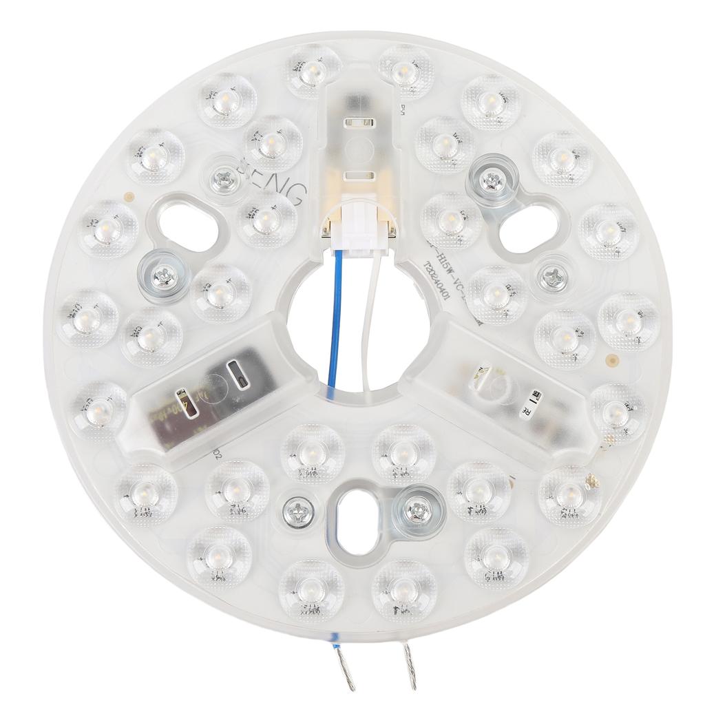 Ceiling Fan Led Light Replacement 5.3 Inch Round 3 Color Dimmable Energy Efficiency LED Light Retrofit Kit for Ceiling Fans