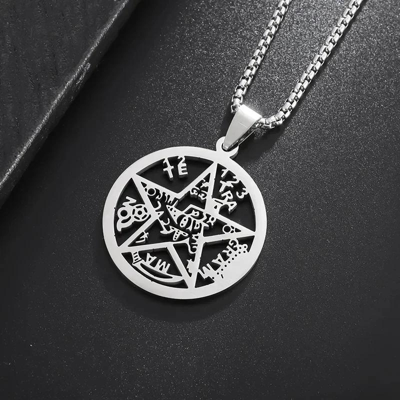 Retro Domineering Ouroboros Wrapped Around The Tree of Life Pendant Necklace Men s Personalized Punk Cool Casual Jewelry Gift