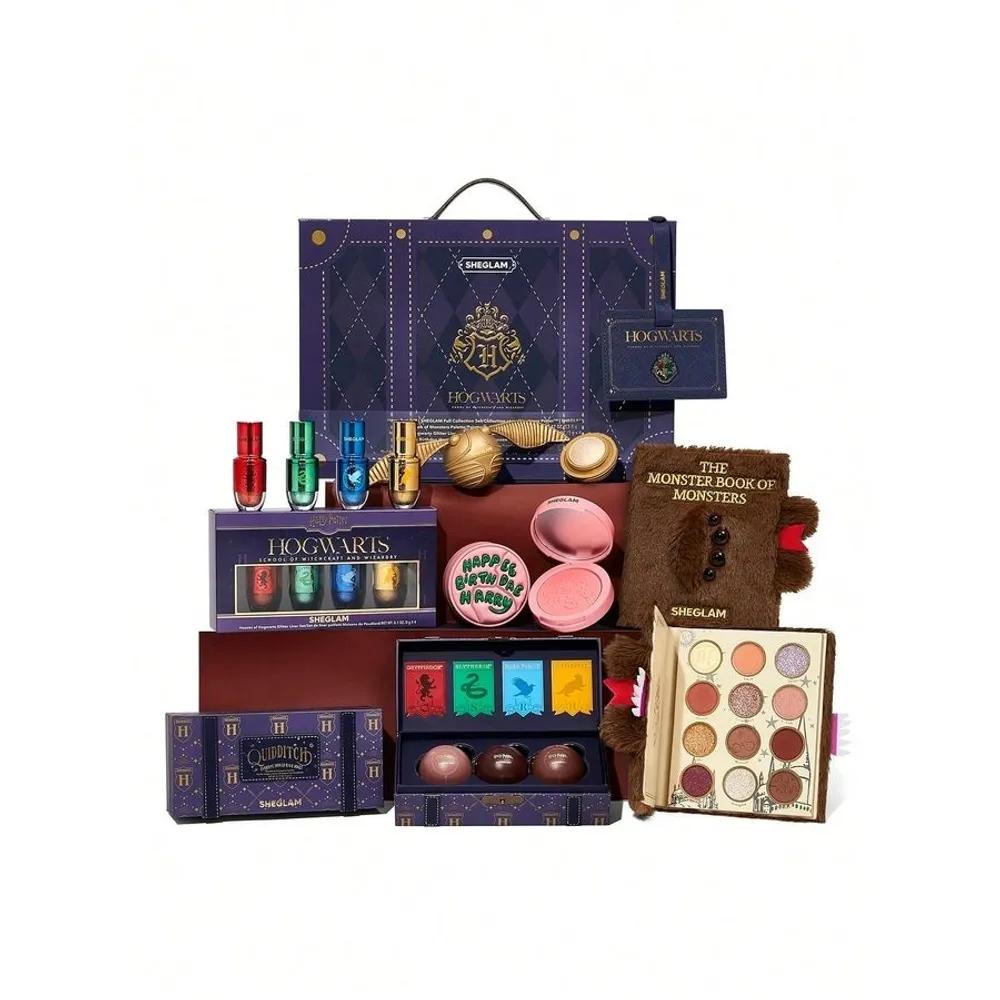 SHEGLAM Harry Potter Hogwarts Magical Makeup Full Set Golden Snitch Glow Box