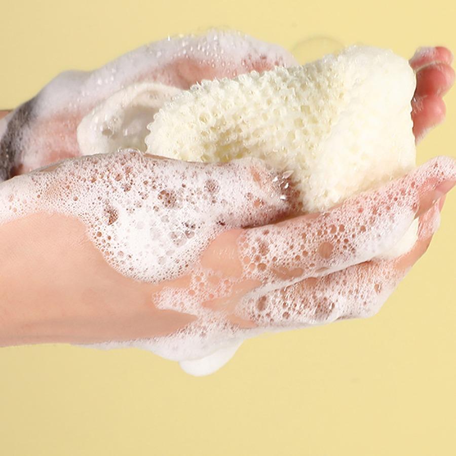 1/2/5pcs Hangable Foaming Soap Net Bag Nylon Mesh Drawstring Storage Pouch Bag Former Exfoliating Soap Saver for Bath Shower Bar