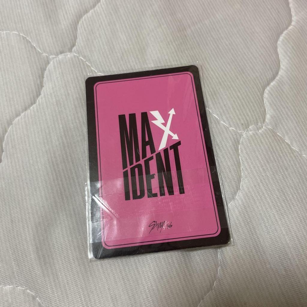 [USED] Straykids Hyunjin Trading Card MAXIDENT JYP Bonus