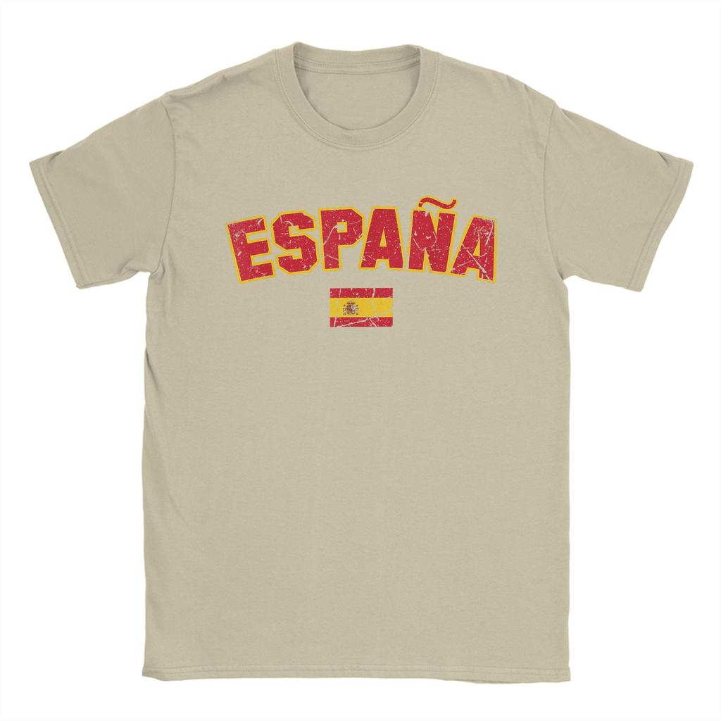 Harajuku TShirt Summer ESPANA Spain Flag Fashion T Shirts 100 Cotton Tee Shirt for Unisex Y2K Classic Cheap Short Sleeve Clothes