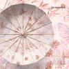 32-Rib Women’s Folding Umbrella: Dual-use for Sun & Rain, UV Protected, Colored Coating, Enlarged, Reinforced & Thickened.