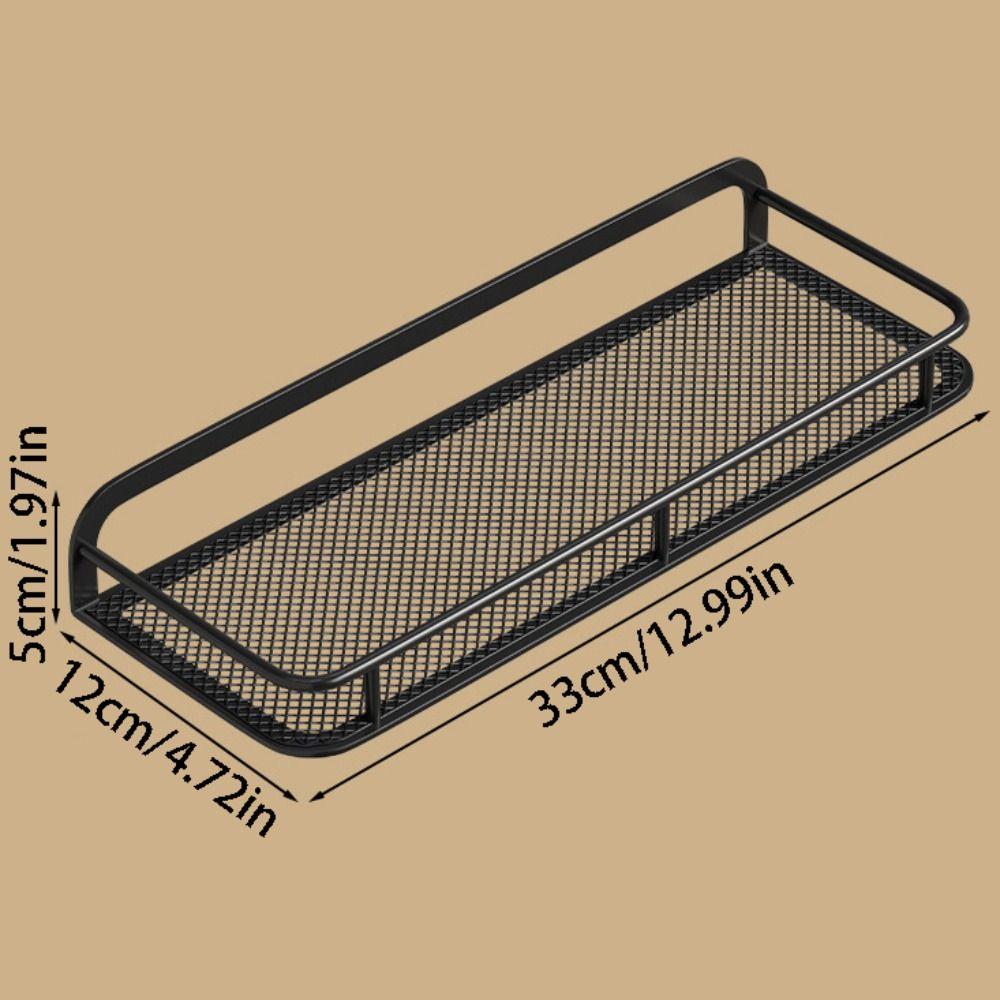 Rustproof Shower Shampoo Rack Large Capacity Cosmetic Storage Rack Kitchen