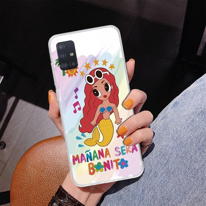 Karolg M-Manana Sera B-Bonito Phone Case For Samsung Galaxy A52 A32 A22 A12 A51 A31 A50S A30S A20S A10S Note 20 Ultra 10 Plus S1