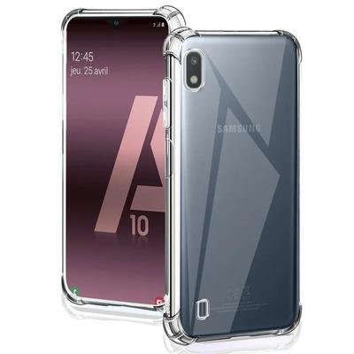 Samsung Galaxy A10 dėklui silikoninis minkštas atsparus smūgiams skaidrus galinis dangtelis GalaxyA10 a 10 skaidrių telefono dėklų Funda Coque Gel