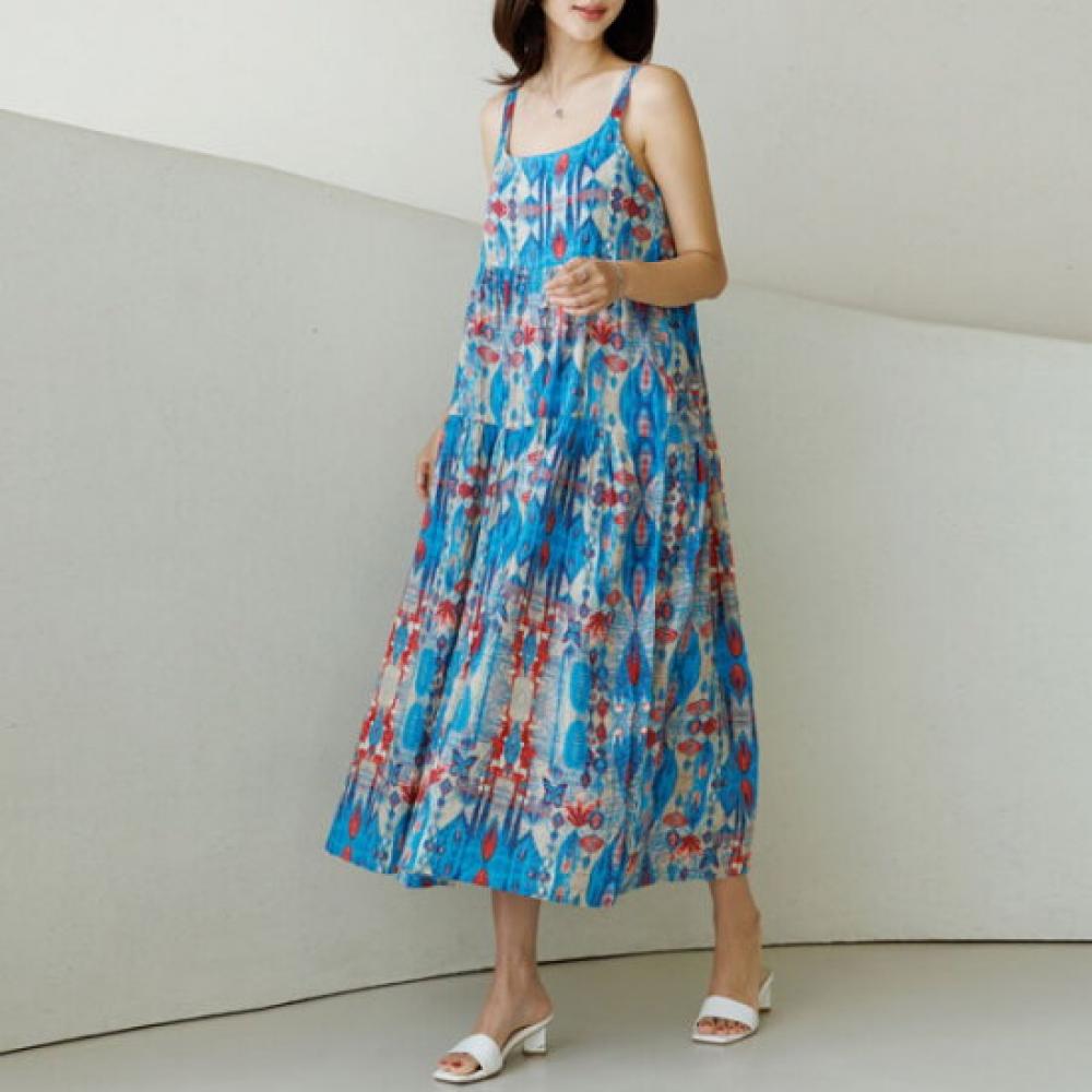 Dedra Comus Long Sleeveless Dress Opd3092