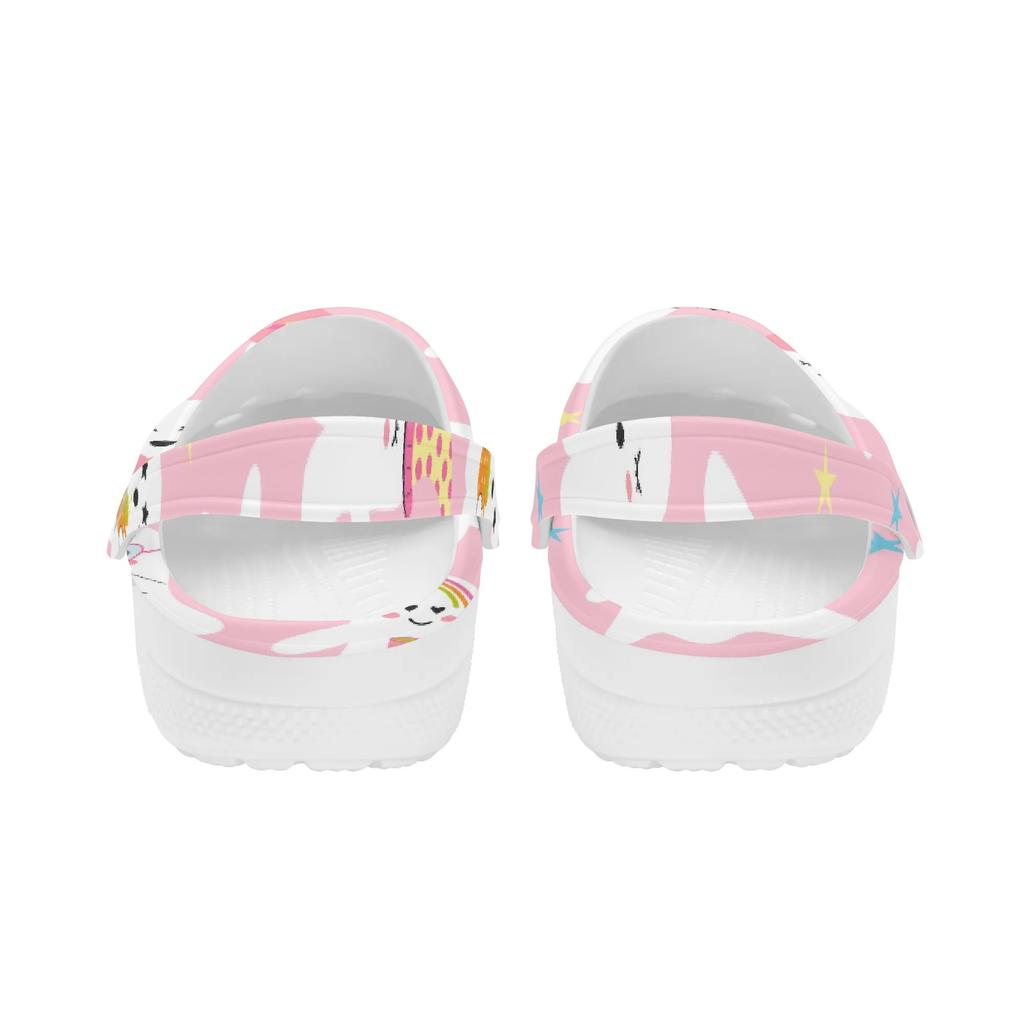 Color Print EVA Summer Shoes Unisex Quick Dry Soft Slip On Summer Use Outdoor Garden Home Beach Daily Shoes Casual Walking