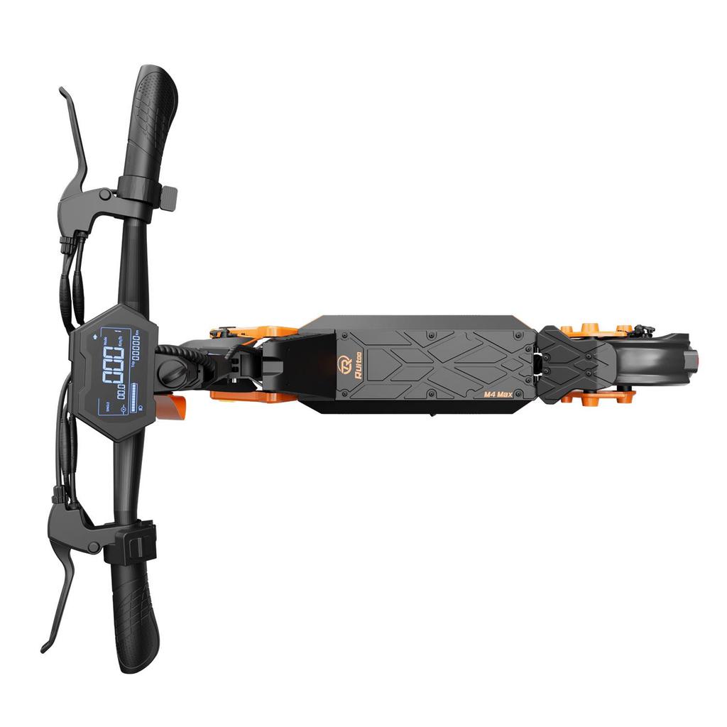Ruitoo M4 MAX Faltbarer Elektroroller, 48V 15,6Ah Akku, Doppelte Hydraulikfederung