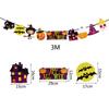 Party Supplies Festival Halloween Halloween Banner Paper Chain Halloween Decor Hanging Garland