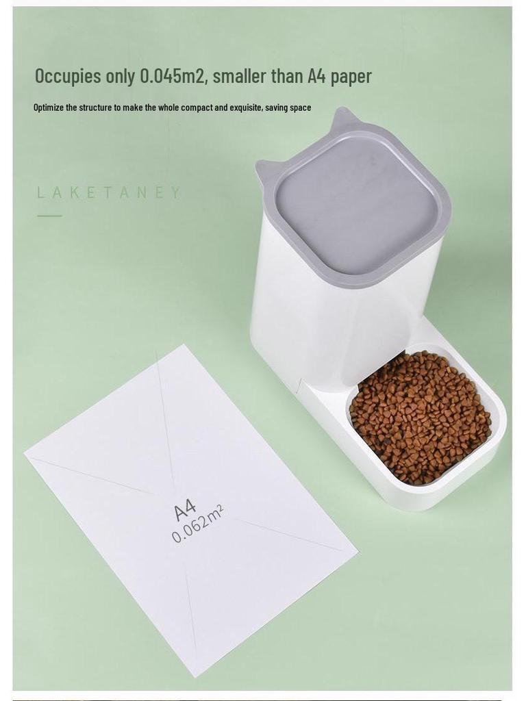 Universal 2-in-1 Automatic Pet Feeder & Water Dispenser for Cats and Dogs