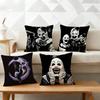 Horror Movie Terrifiers  Pillow Case Pattern Printed Pillowcase For Living Room Sofa Cushion Cover