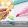 Fruity Scented Highlighters Set of 8, Pastel Chisel Tip Markers for Journaling, Note Taking, School & Office Supplies (8 Pcs)