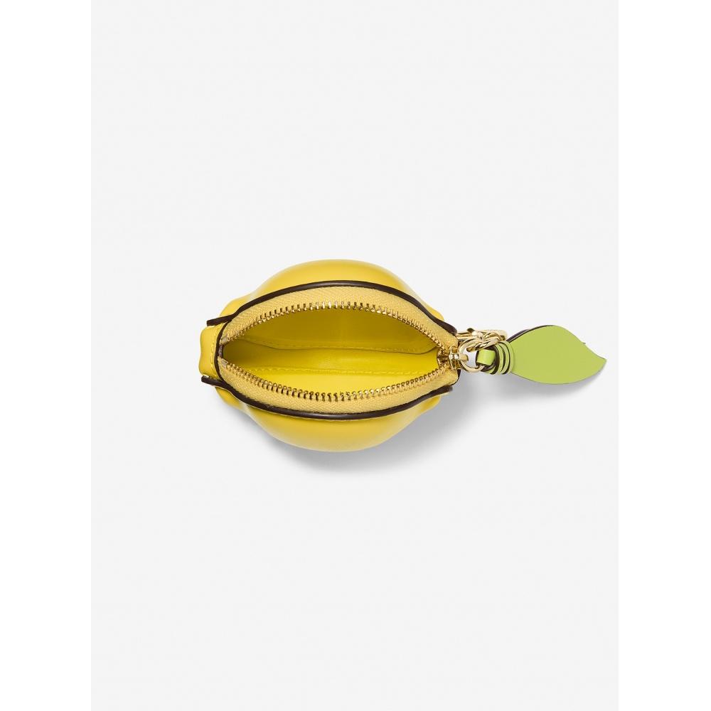 Michael Kors Lemon Coin Purse 35t4ggfp1y5455 Golden Yellow