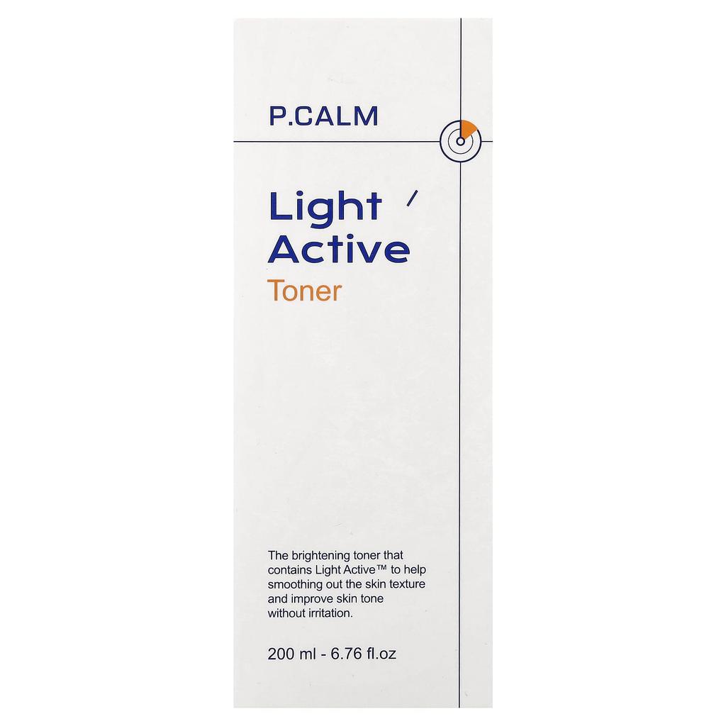 P.CALM, Light/Active Toner, 200ml (6.76 fl oz)