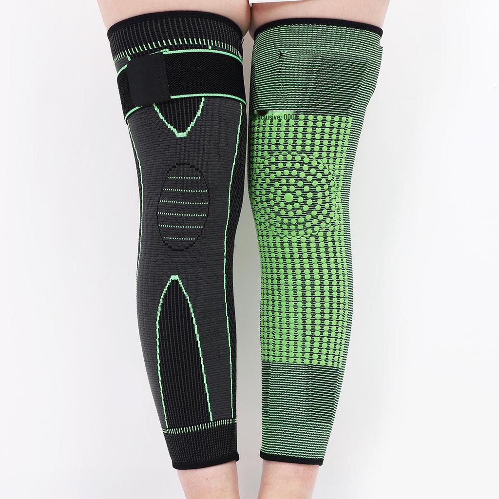 All-Season Wormwood Heating Kneepad with Extended Strap for Joint Warmth and Cold Protection