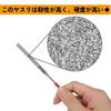 XINSHEYE Diamond Metal Files, 3*140mm, Set of 10, Precision Metal Rod Files for Deburring, Ironwork, Woodworking, and DIY Polishing