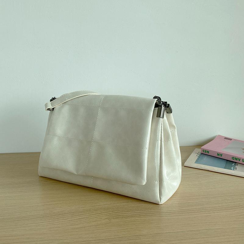 

Высококачественная женская сумка через плечо из искусственной кожи, модельерская женская сумка-мессенджер, новая роскошная женская сумка через плечо большой вместительности бежевый