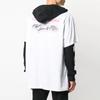 Herren Weiß Off-White Armdruck Lockerer Schnitt Weiß OMAB033R201850120188