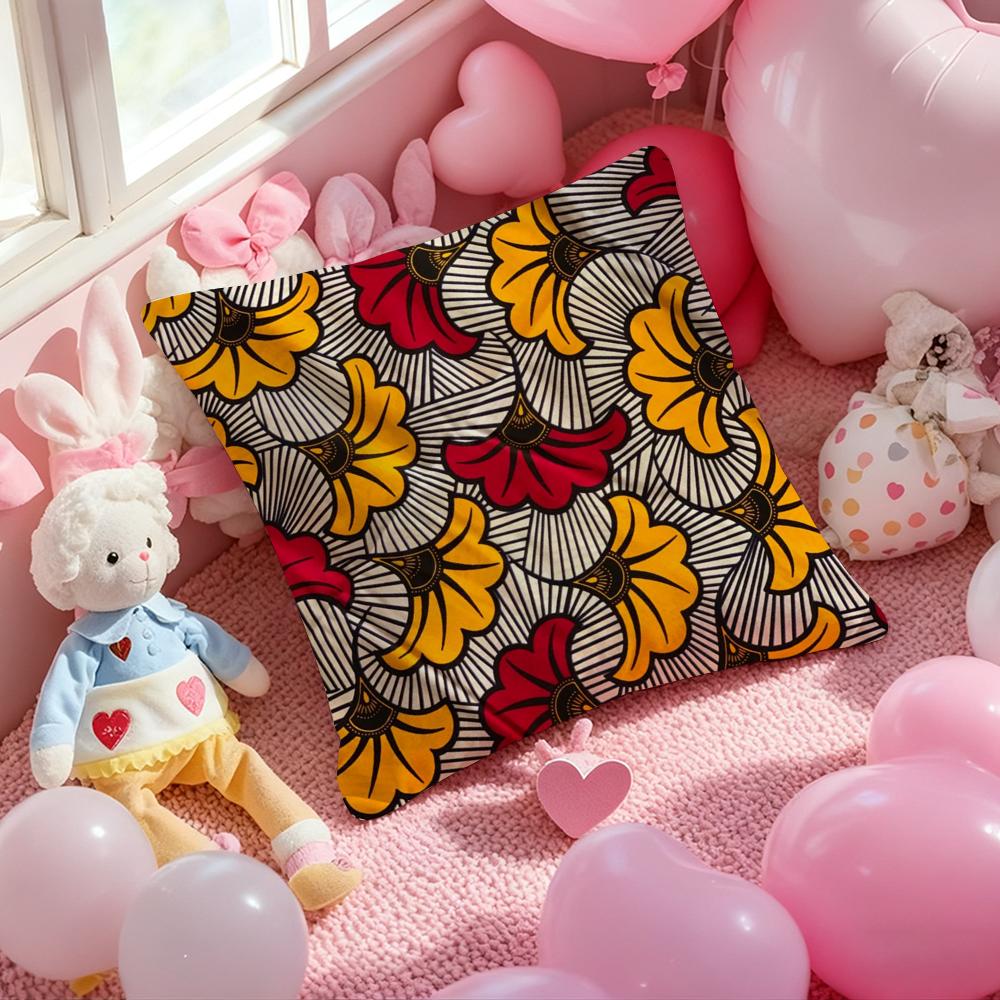 Stil Druck Afrikanischer Kissenbezug Muster Bedruckter Kissenbezug für Wohnzimmer Sofa Kissenbezug & Schlafzimmerdeko
