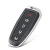 KEYYOU Replacement Key Shell For Ford Edge Escape Flex Explorer Taurus 5 Buttons Remote Fob Cover Case Housing FO38 HU101 Blade