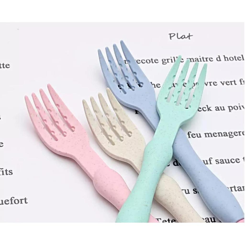 Minnie Tableware Tableware Set 3 Piece Set Plastic Spoon Fork Children Toddler Plate Bowl Tableware Plate Plate Set Children's Children's (Green)